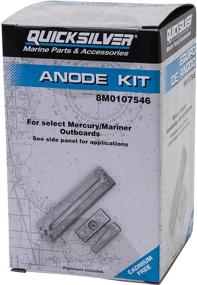 img 1 attached to ⚓ Mercury and Mariner Outboard Quicksilver 8M0107546 Aluminum Anode Kit