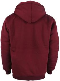 img 3 attached to Fleece Sleeve Sherpa Hoodie - Boys' Clothing for Trendy Fashion Hoodies & Sweatshirts