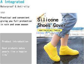 img 3 attached to Silicone Waterproof Reusable No Slip Protectors Sports & Fitness