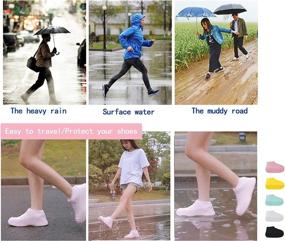 img 1 attached to Silicone Waterproof Reusable No Slip Protectors Sports & Fitness