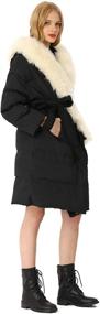 img 1 attached to Kooosin Womens Puffer Thickened Winter Women's Clothing