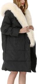 img 2 attached to Kooosin Womens Puffer Thickened Winter Women's Clothing