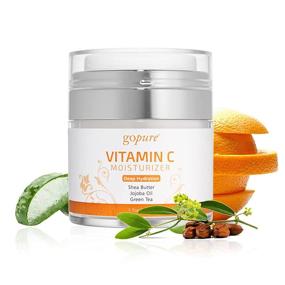 img 4 attached to 🍊 GoPure Vitamin C Face Cream Moisturizer: Effective Hydration & Youthful Glow for Wrinkle Reduction