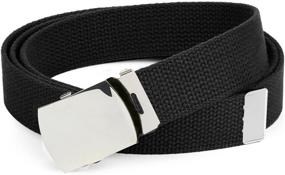 img 4 attached to 👨 Adjustable Polished MENS Military Webbing - HoldEm