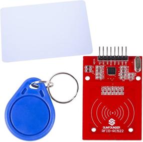 img 4 attached to 🔍 Advanced SunFounder Mifare RC522 RFID Reader IC Card Proximity Module for Arduino - Enhanced Antenna RF Module for Efficient Card Reading