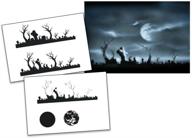 umr design cementary airbrush stencil template logo