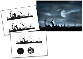 img 1 attached to UMR Design Cementary Airbrush Stencil Template