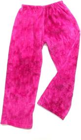 img 2 attached to 🌈 Cozy and Stylish Confetti and Friends Fuzzy Plush Pants for Girls and Boys