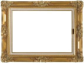 img 1 attached to 🖼️ OULII DIY Paper Picture Frame Cutouts: Perfect Gold Antique Photo Booth Props for Weddings and Birthday Parties