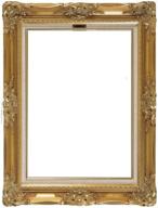 🖼️ oulii diy paper picture frame cutouts: perfect gold antique photo booth props for weddings and birthday parties logo