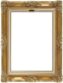 img 4 attached to 🖼️ OULII DIY Paper Picture Frame Cutouts: Perfect Gold Antique Photo Booth Props for Weddings and Birthday Parties