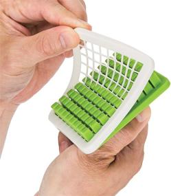 img 1 attached to 🍟 Efficient Progressive International Tower Fry Cutter: A Versatile White/Green Kitchen Essential