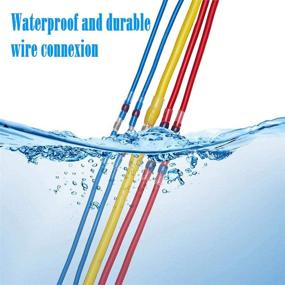img 2 attached to 🔌 Waterproof Insulated Electrical Connectors for Automotive and Industrial Wiring & Connecting