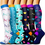 🧦 ultimate compression socks for women & men - superior support for nurses, running, hiking, medical professions, and pregnancy логотип