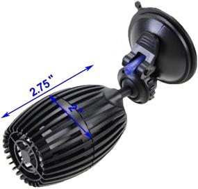 img 3 attached to 🐠 AQUANEAT Circulation Pump: Enhance Aquarium Water Flow with Submersible Powerhead & Suction Cup