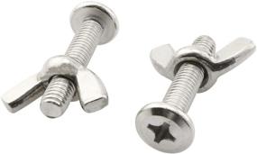 img 1 attached to PSCCO 10PCS Stainless Screws Sidewalk