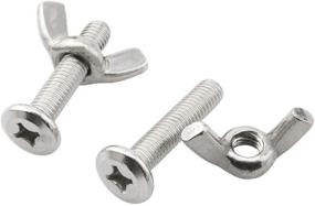 img 3 attached to PSCCO 10PCS Stainless Screws Sidewalk