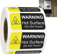 inch surface warning labels touch logo