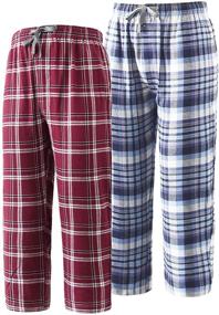 img 4 attached to Young Cotton Lounge Sleepwear Bottoms Boys' Clothing