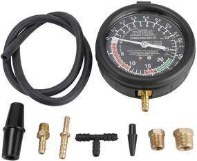 img 2 attached to 🔍 8MILELAKE Fuel Pump and Vacuum Tester Gauge: Ultimate Diagnostic Tool for Leak Detection & Carburetor Pressure Evaluation