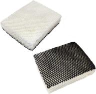 🔍 hqrp 2-pack humidifier wick filter for bionaire c22, c33, w2, w2s, w6, w6h, w6s, w7, w9, w9h, w9s - replace with part 900 900cs 900x логотип