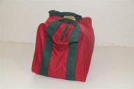 🎱 high-quality red heavy duty 8 ball bocce bag by epco: a reliable carry solution logo