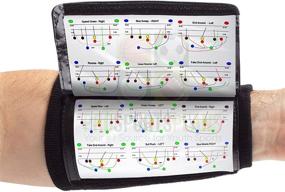 img 3 attached to ⚽️ Football Play Wristbands for Youth Quarterbacks - WristCoaches Gear - Wristband Playbook for Softball Wristbands and Signs