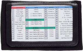 img 1 attached to ⚽️ Football Play Wristbands for Youth Quarterbacks - WristCoaches Gear - Wristband Playbook for Softball Wristbands and Signs