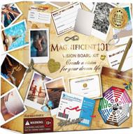 🌟 achieve your dreams with magnificent 101 vision board kit: 60+ supplies to create your ambitions logo
