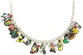 img 3 attached to Classic Game Gaming: The Legend of Zelda, Animal Villagers Crossing, Mario Yosh, Princess Peach, Smash All Stars, Dreamland Bracelet Gifts for Girls, Women, Men