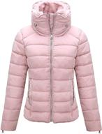 🧥 bellivera women's quilted lightweight puffer jacket - stylish winter coats for women, trendy padding bubble coat logo