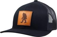 🧢 lindo trucker hat - sasquatch: embrace the mystery with style logo