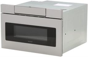 img 3 attached to 🔥 Sharp SMD2470AS Microwave Drawer Oven: 24-Inch Stainless Steel, 1.2 Cu. Feet - Efficient & Stylish