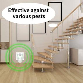 img 2 attached to 🪰 Shield Your Space: Neatmaster Ultrasonic Pest Repeller - Powerful Electronic Plug-in Pest Control for Home, Office, Warehouse, Hotel