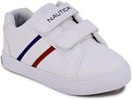 nautica toddler athletic sneakers in smooth 9 logo