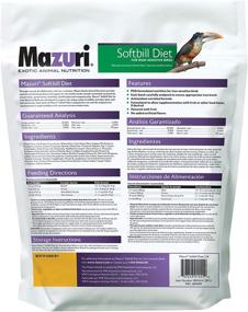 img 3 attached to 🦜 Mazuri Iron-Sensitive Bird Diet: Optimal Nutrition for, Softbills! - 2 Pound Bag