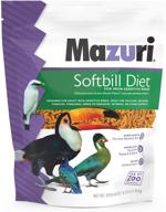 🦜 mazuri iron-sensitive bird diet: optimal nutrition for, softbills! - 2 pound bag logo