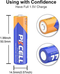 img 2 attached to 🔋 PKCELL АА LR6 Алкалиновые батарейки различных видов - 100 штук, 1.5V высокопроизводительные одноразовые батарейки для дома и бизнеса с сроком годности 10 лет.