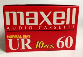 img 3 attached to Maxell UR-60 Аудиокассета – Набор из 10 штук для записи высококачественного звука