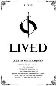 img 3 attached to 🎵 ONEUS - Lived (4th Mini Album) RBW Entertainment with Folded Poster and Extra Photocards Set