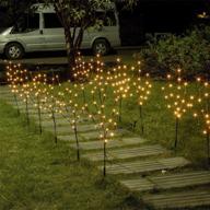 🌳 vanthylit bundle of 2 sets - 3pk 30-inch brown lighted twig stakes with 120 warm white pathway lights for outdoor and indoor use (vase not included) logo