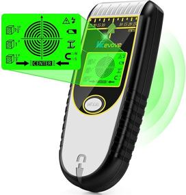 img 4 attached to WEVOVE 6 in 1 Stud Finder Wall Scanner: Locate Studs, Metal, Wire & more!