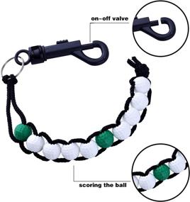 img 1 attached to 🏌️ Enhance Golf Performance with BronaGrand 3 Pcs Golf Beads Stroke Score Counter and Clip