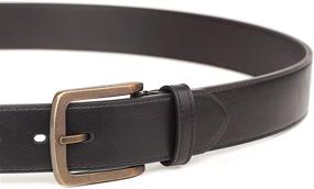 img 1 attached to Tall Belts Black Waist Inch Men's Accessories and Belts