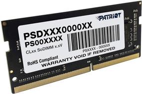 img 2 attached to Модуль памяти Patriot Memory Signature Line DDR4 8GB 2133MHz SODIMM: надежное обновление для повышения производительности - PSD48G213381S