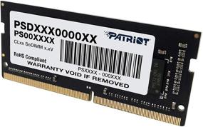 img 1 attached to Модуль памяти Patriot Memory Signature Line DDR4 8GB 2133MHz SODIMM: надежное обновление для повышения производительности - PSD48G213381S