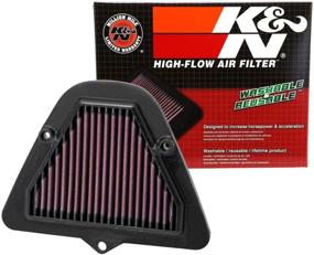 img 4 attached to 🔧 K&N Engine Air Filter KA-1709: High Performance, Premium Powersport Air Filter for 2009-2018 KAWASAKI