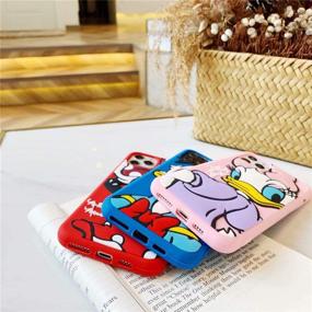 img 1 attached to MME Cartoon Case For IPhone 6 Plus / 6S Plus / 7 Plus / 8 Plus - Donald Duck Cute 3D Character Animal Soft Silicone Rubber Shockproof Case Cover For Girls Kids (7 Plus / 8 Plus