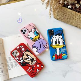 img 2 attached to MME Cartoon Case For IPhone 6 Plus / 6S Plus / 7 Plus / 8 Plus - Donald Duck Cute 3D Character Animal Soft Silicone Rubber Shockproof Case Cover For Girls Kids (7 Plus / 8 Plus