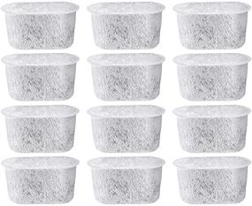 img 4 attached to Enhance Your Brewing Experience with PURE GREEN 12-Pack - Premium Charcoal Water Filters for Cuisinart Coffee Makers